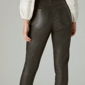 Real Leather Lucky Brand  Skinny Brigette Jean